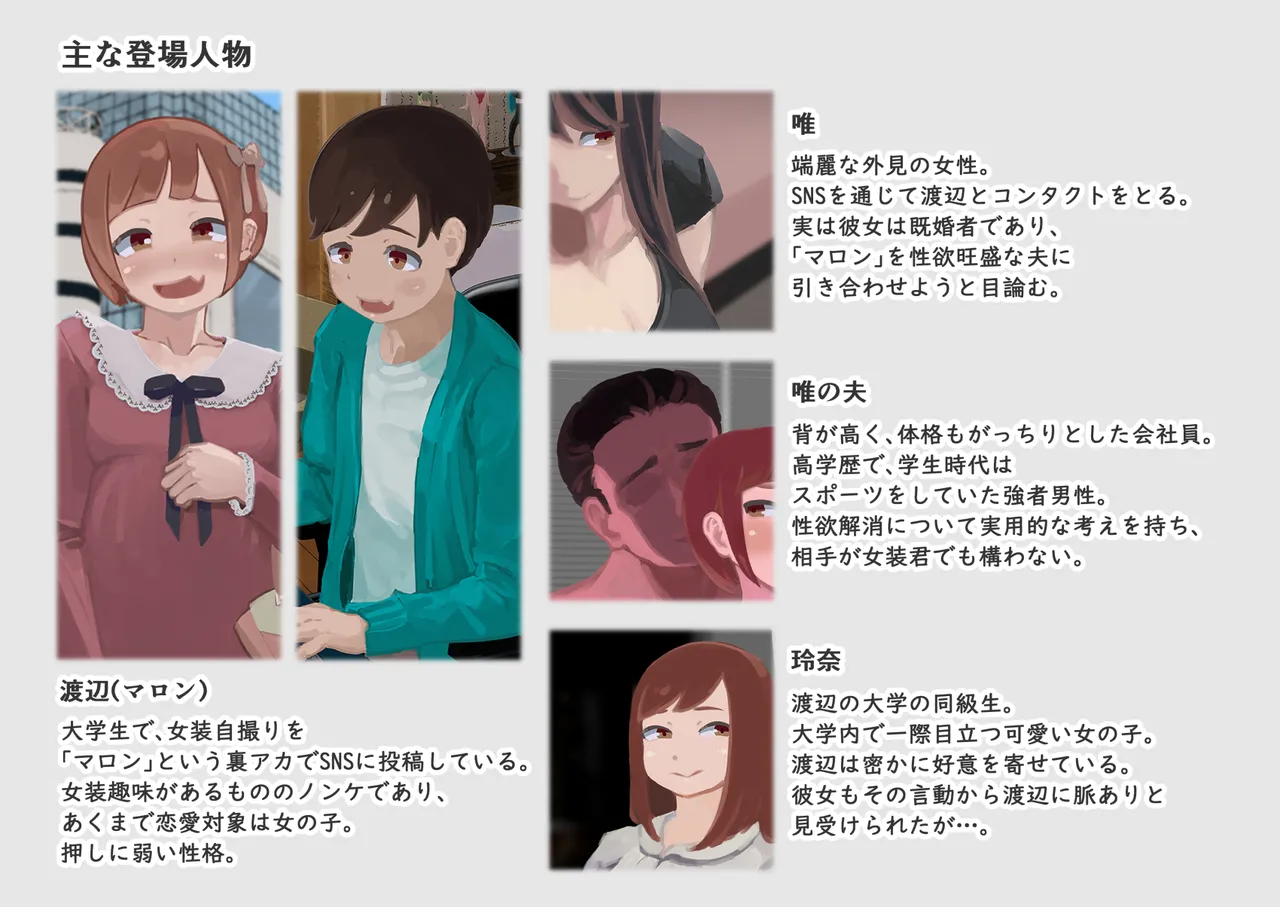 ドS夫婦プレゼンツ 女装ビギナーくんのメス堕ち調教 - 9004