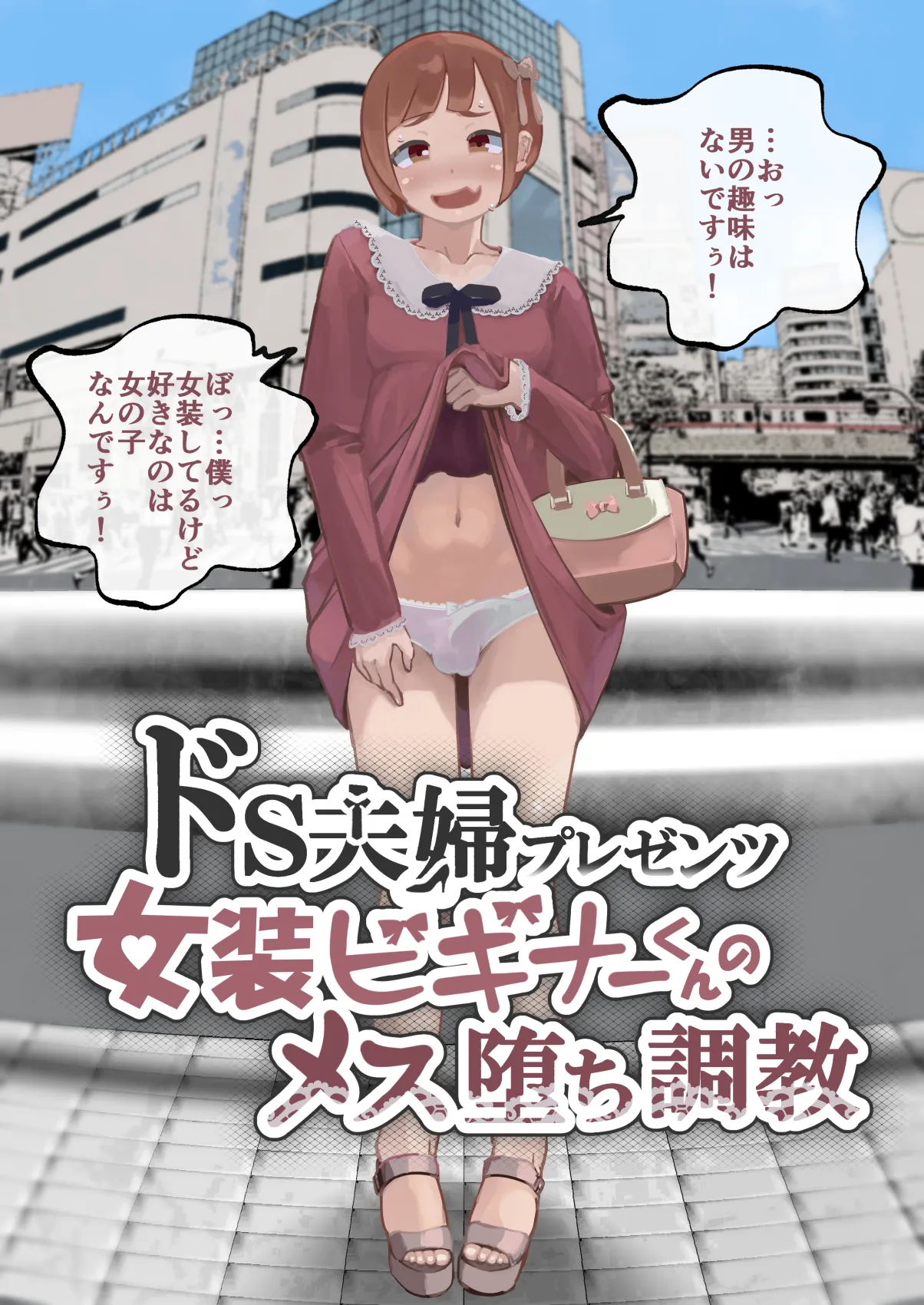 ドS夫婦プレゼンツ 女装ビギナーくんのメス堕ち調教 - 9024