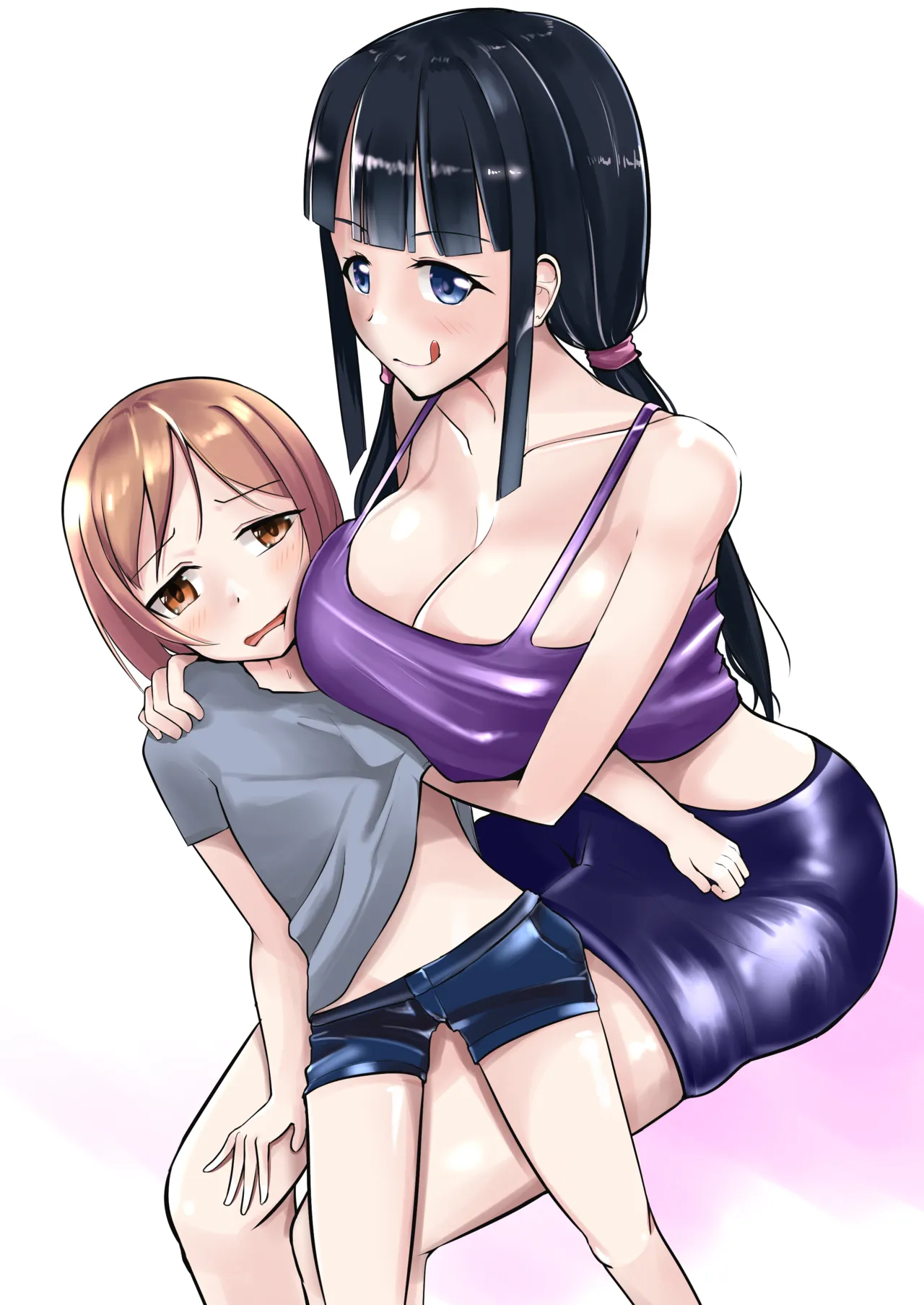 急成長したでっかい妹に女の子にされた兄 - 207077