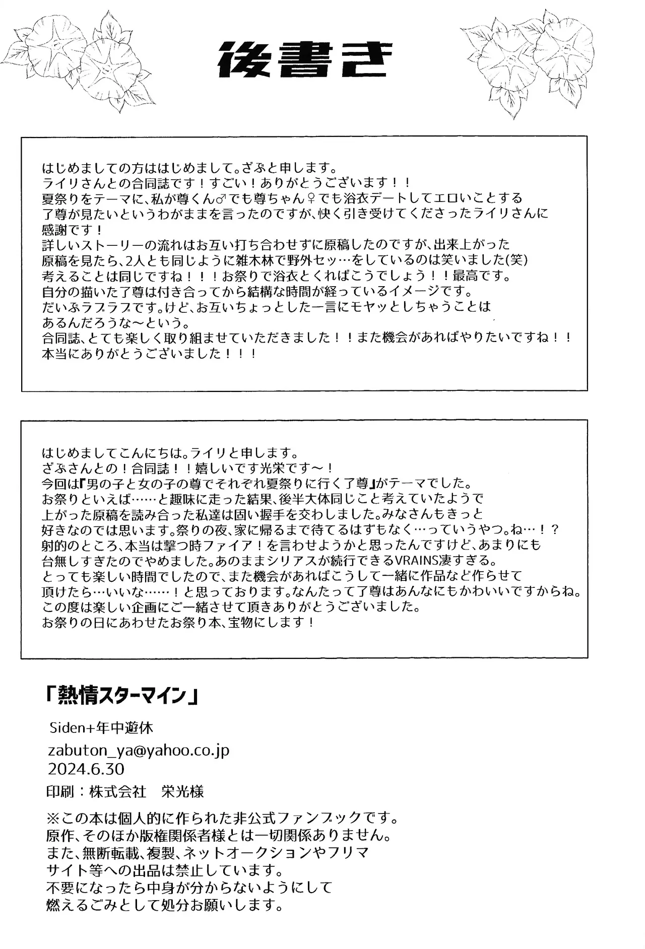 熱情スターマイン - 214299