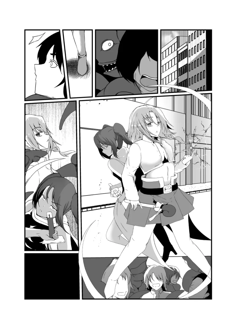 仲良し魔法少女コンビは悪魔の手によりふたなり友情崩壊。 - 26058