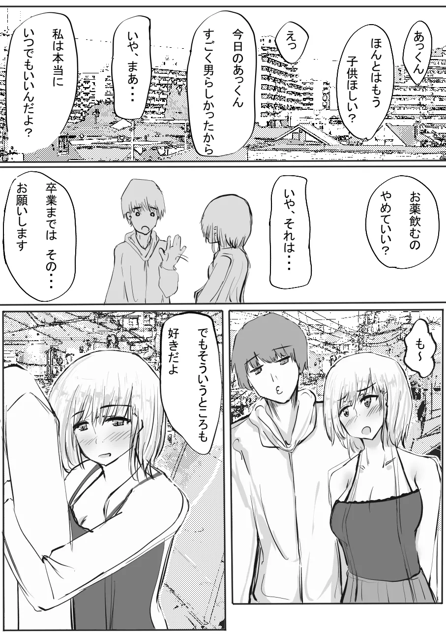 ちょっとだけ? 独占欲が強い年上彼女とえっちする話。2 - 43865